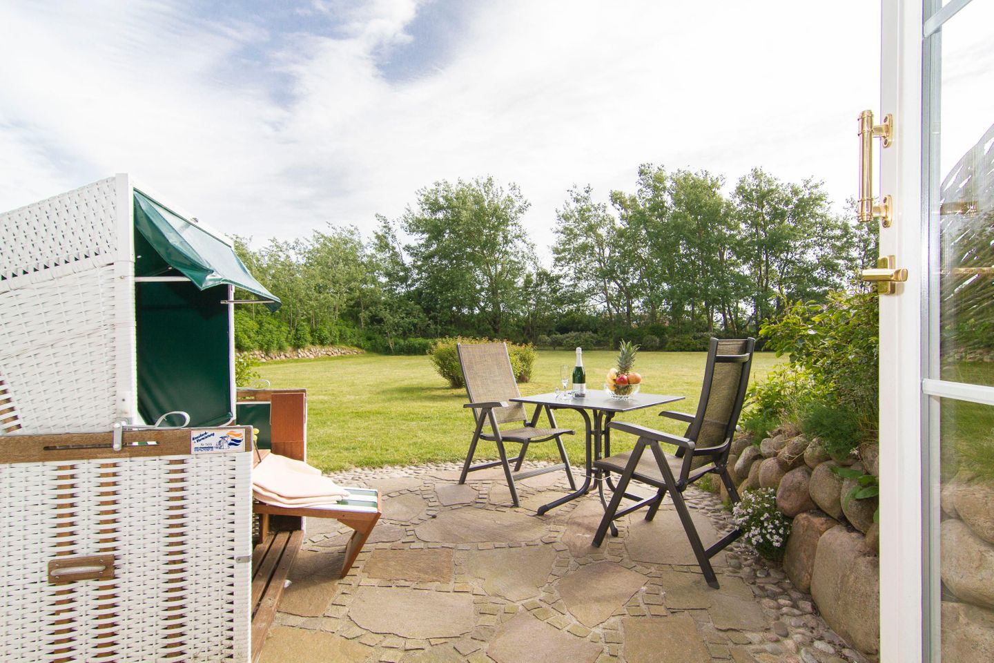  Ameland App. 07 Trenstiin 3 D Wenningstedt - Terrasse