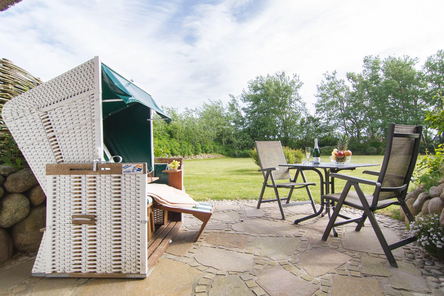  Ameland App. 07 Trenstiin 3 D Wenningstedt - Terrasse