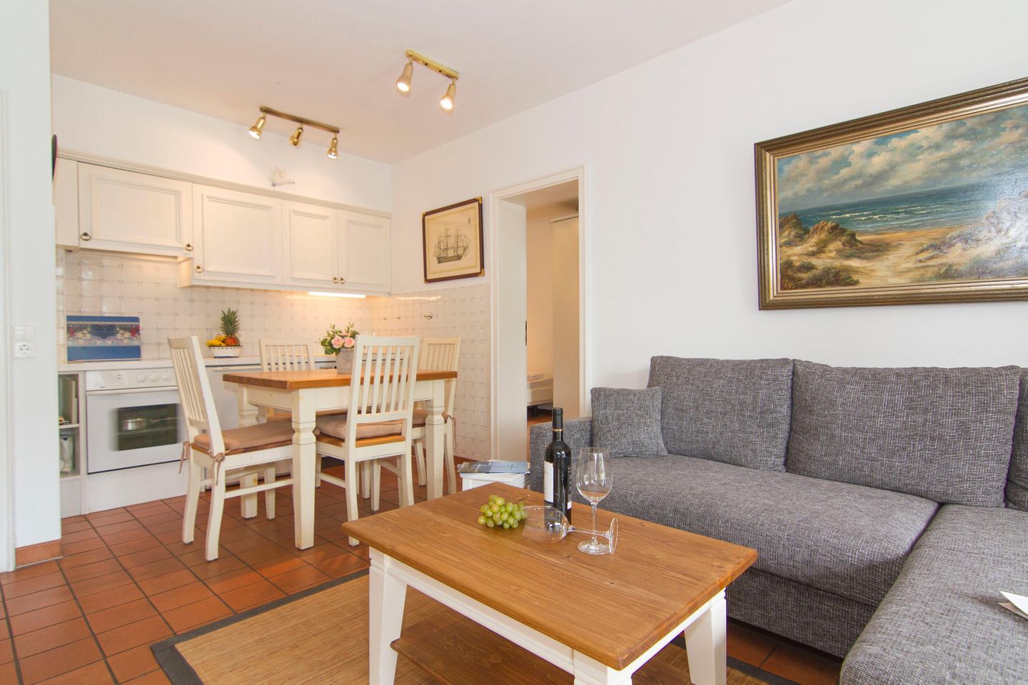  Ameland App. 08 Trenstiin 3 D Wenningstedt - Wohnzimmer