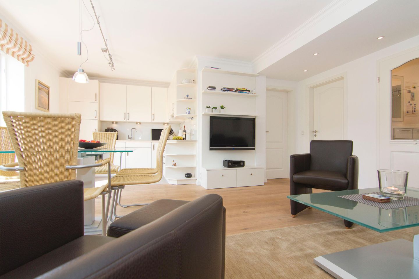  Angelikas Hüs App. 02 Süderwung 12 Wenningstedt - Wohnzimmer