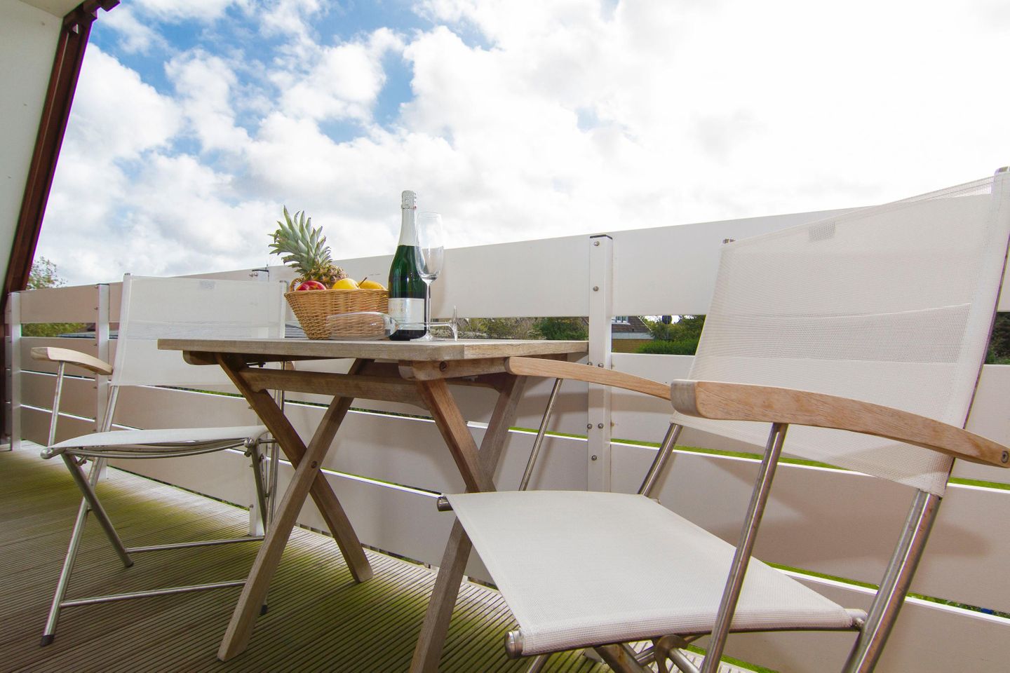  Angelikas Hüs App.4 Süderwung 12 Wenningstedt - Balkon