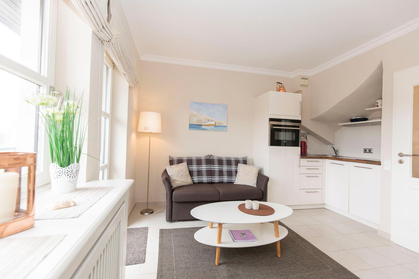  Atlantik Nr. 14 Strandstrasse 15 Wenningstedt - Wohnzimmer