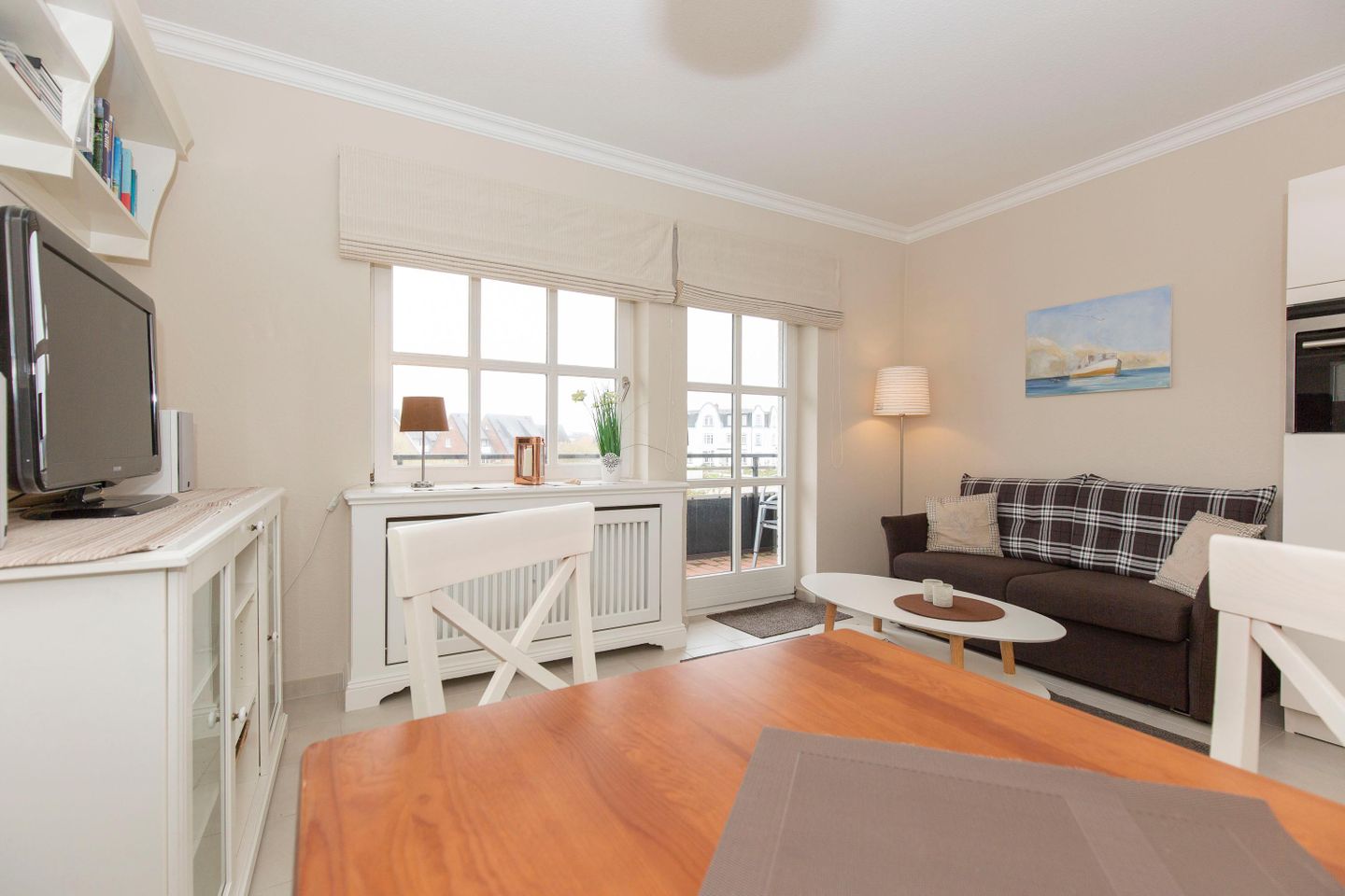  Atlantik Nr. 14 Strandstrasse 15 Wenningstedt - Wohnzimmer