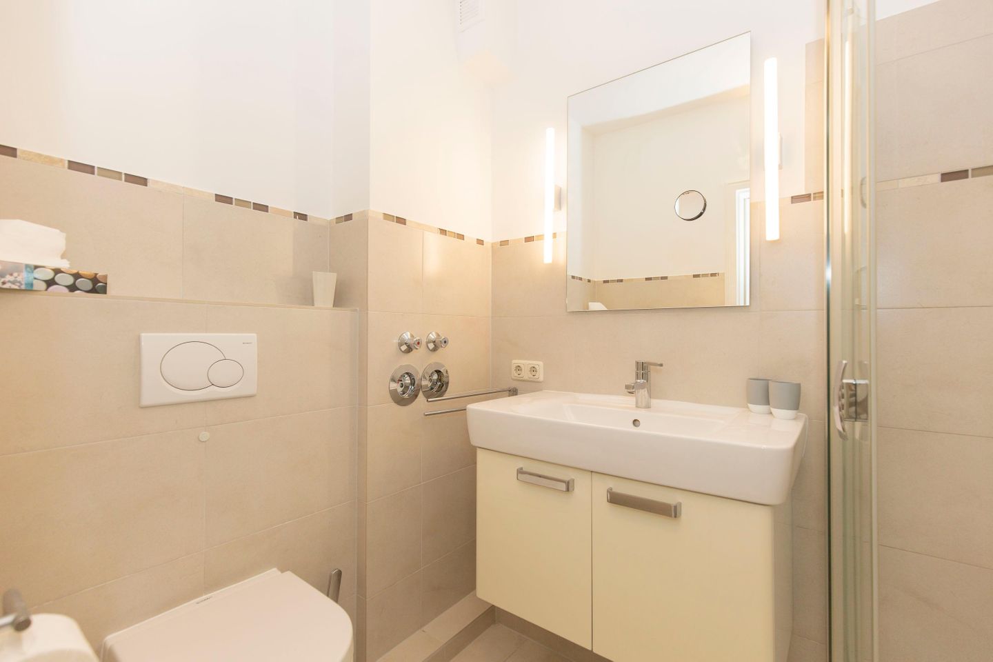  Atlantik Nr. 14 Strandstrasse 15 Wenningstedt - Badezimmer