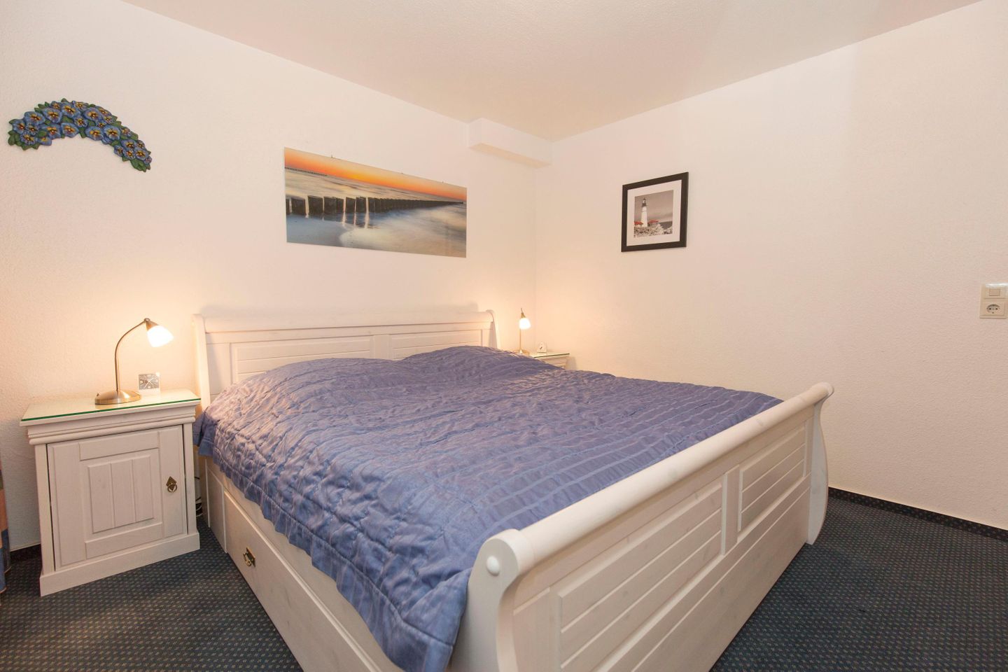  Atlantik Nr. 15 Strandstrasse 17 Wenningstedt - Schlafzimmer