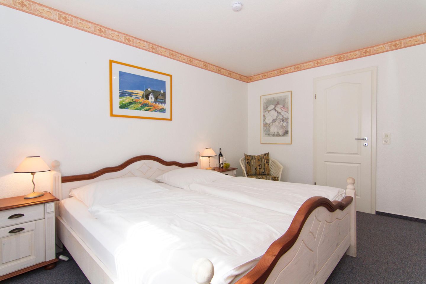  Atlantik Nr. 16 Strandstrasse 17 Wenningstedt - Schlafzimmer