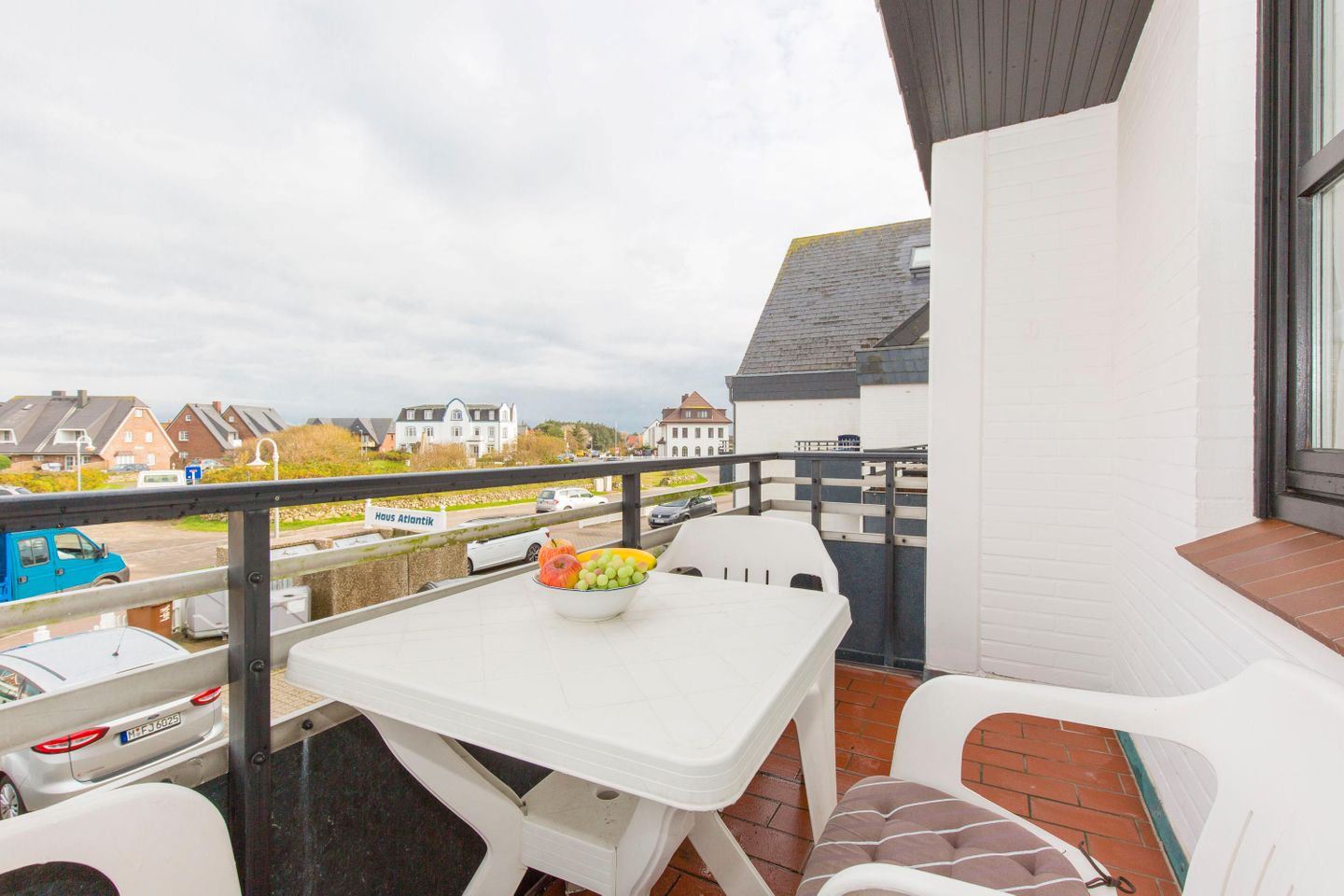  Atlantik Nr. 27 Strandstrasse 17 Wenningstedt - Balkon