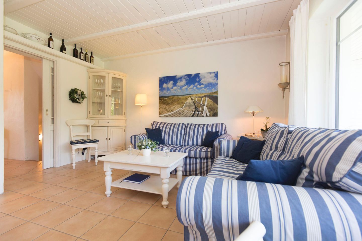 Badebucht App. 6 A Normannenweg 6 A Wenningstedt - Wohnzimmer