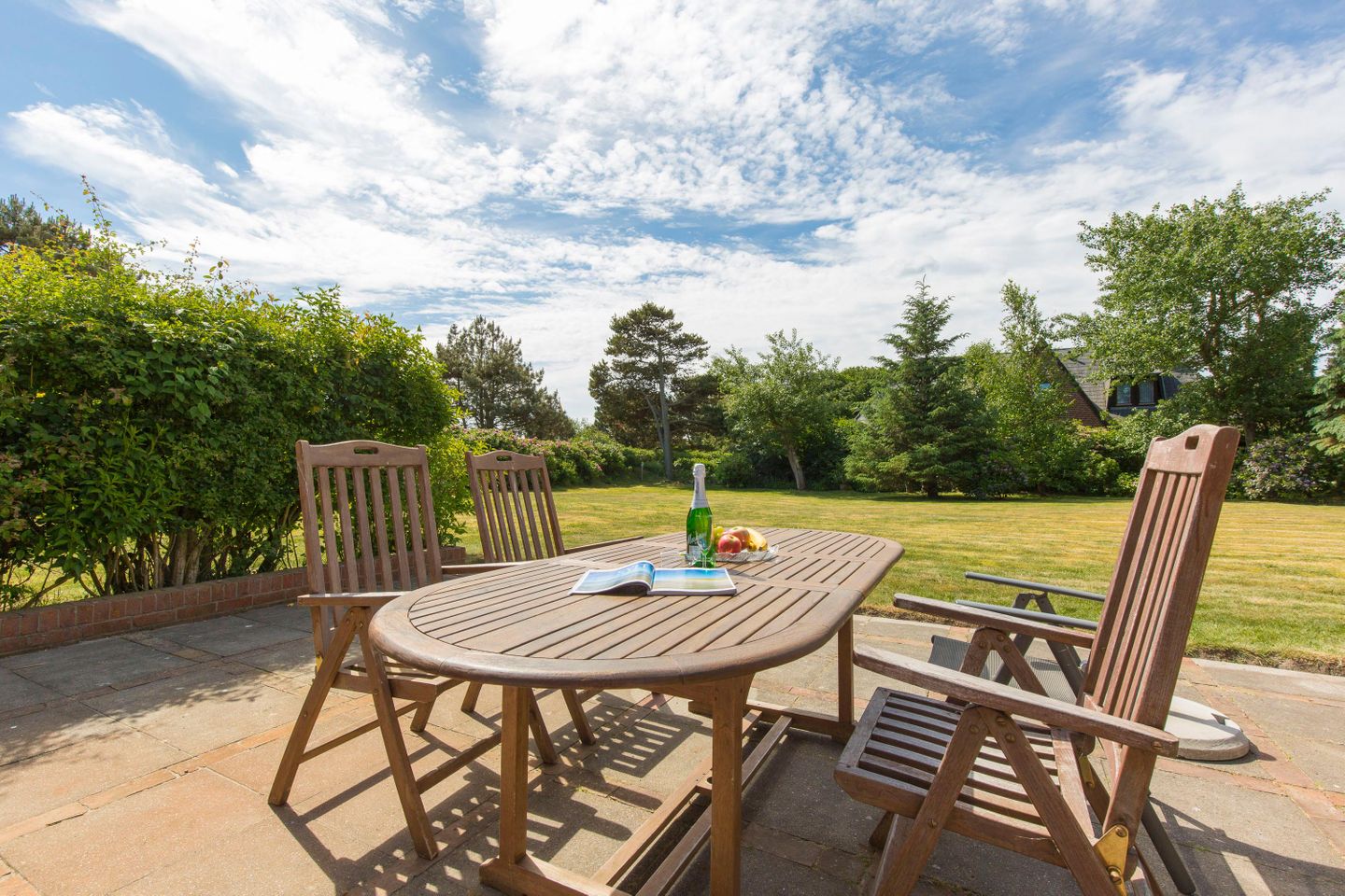  Beckedorf App. 01 Am Denghoog 7 Wenningstedt - Terrasse