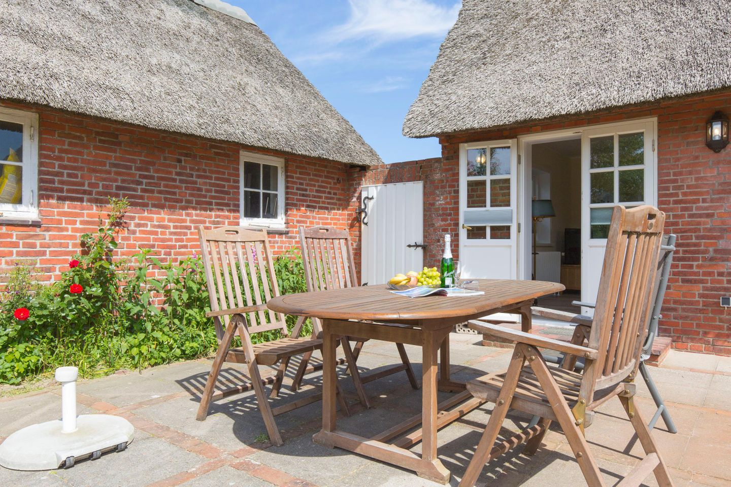  Beckedorf App. 01 Am Denghoog 7 Wenningstedt - Terrasse