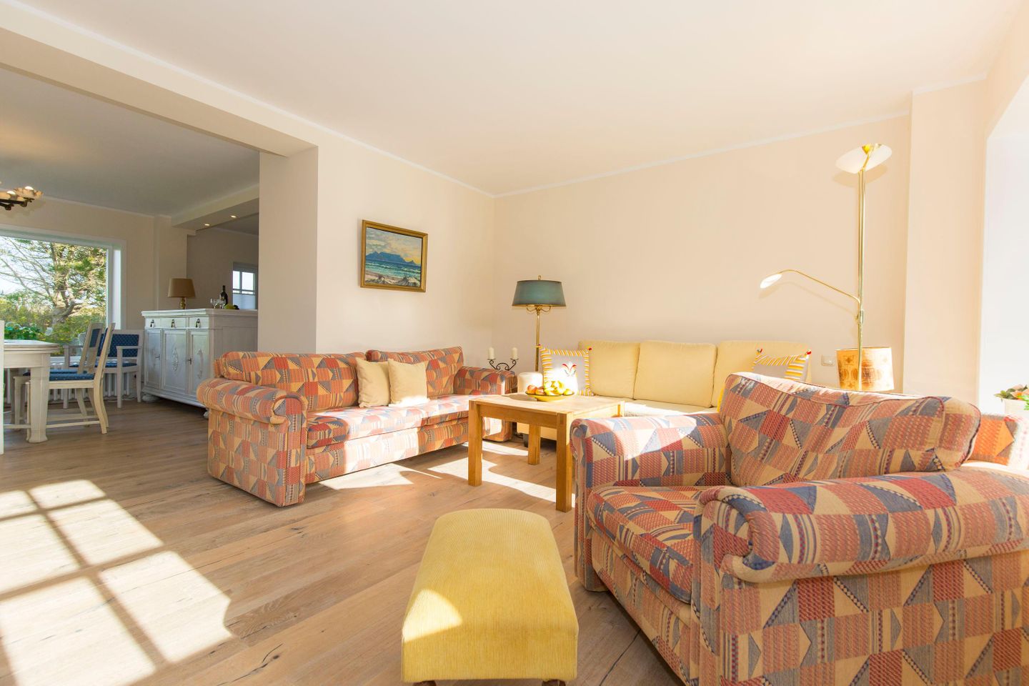  Beckedorf App. 01 Am Denghoog 7 Wenningstedt - Wohnzimmer