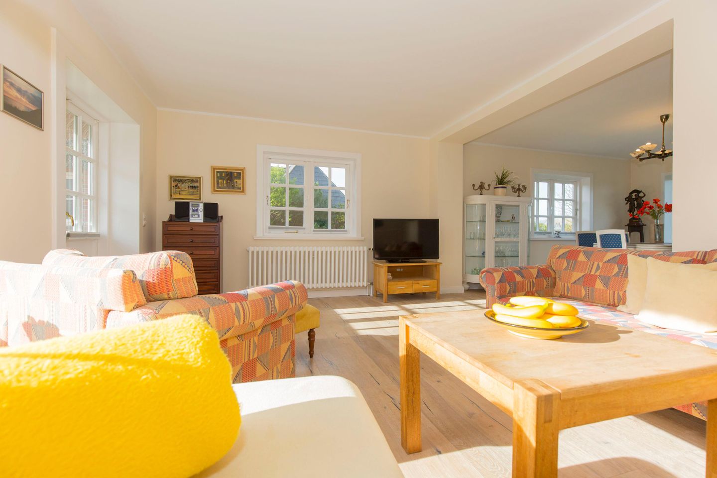  Beckedorf App. 01 Am Denghoog 7 Wenningstedt - Wohnzimmer