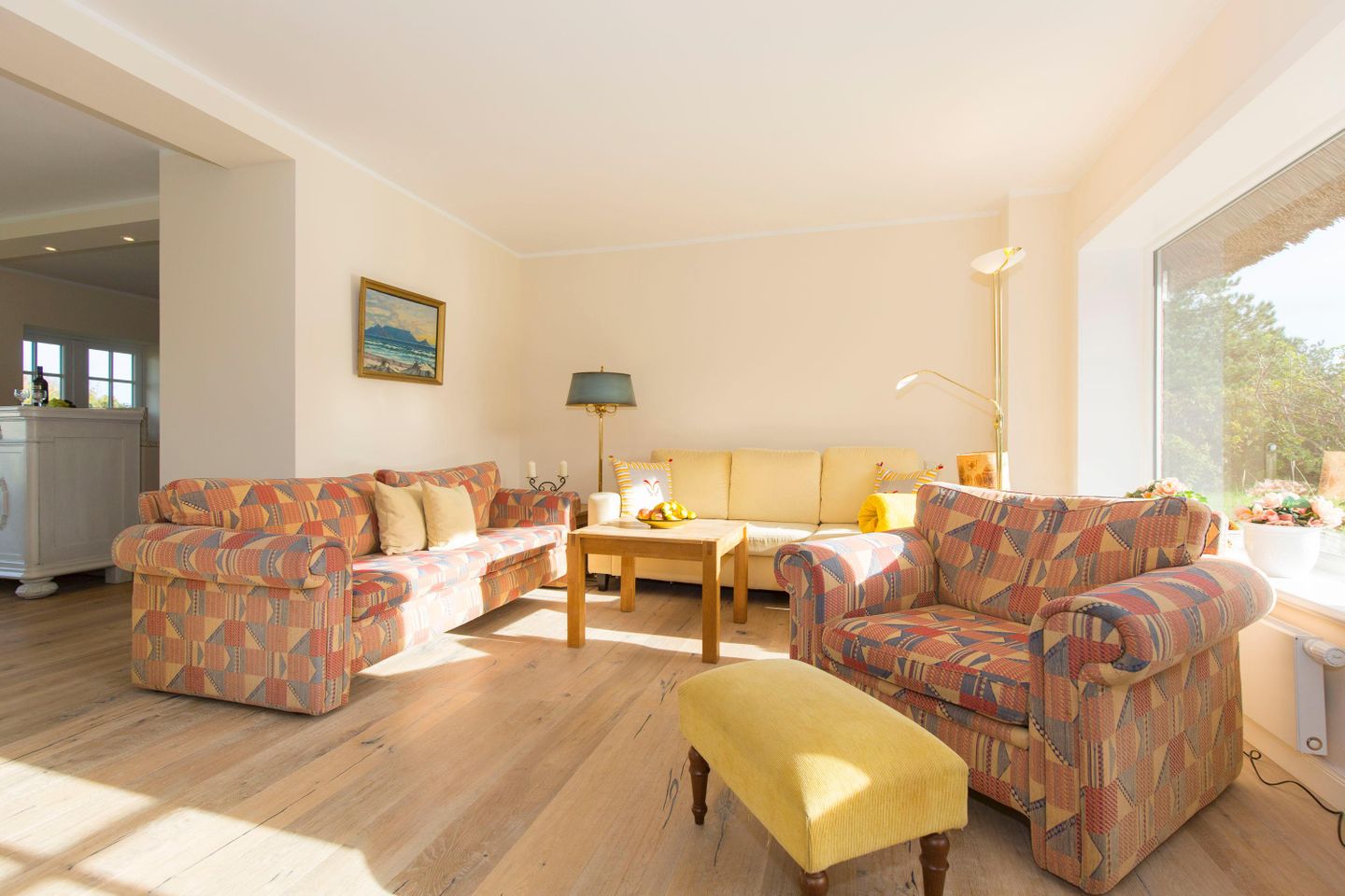  Beckedorf App. 01 Am Denghoog 7 Wenningstedt - Wohnzimmer