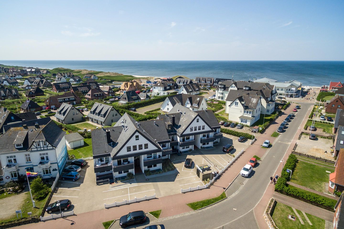  Atlantik Nr. 16 Strandstrasse 17 Wenningstedt - Vogelperspektive