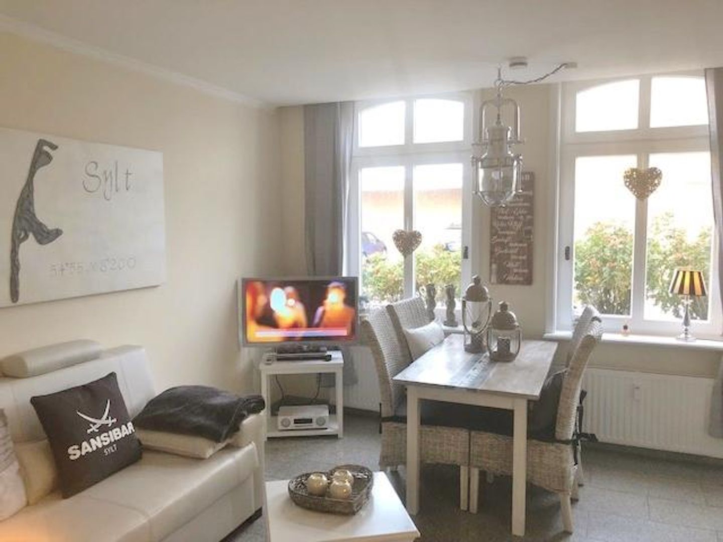  Sölring Hüs No.1 App. 01 Westerstrasse 22 Wenningstedt - Wohnzimmer