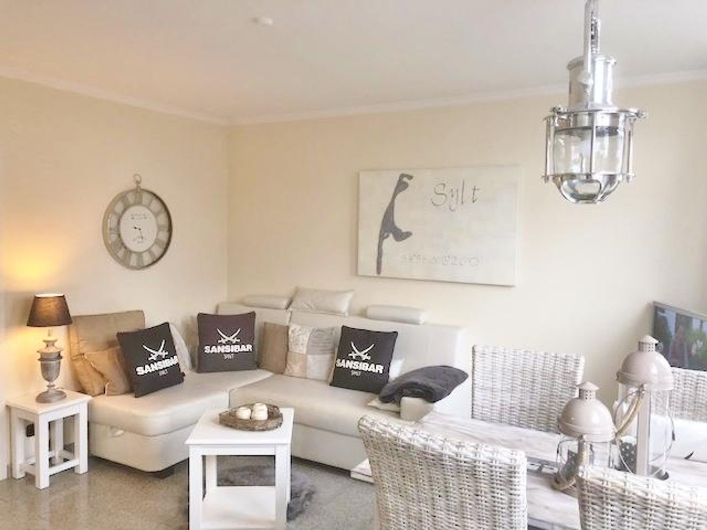  Sölring Hüs No.1 App. 01 Westerstrasse 22 Wenningstedt - Wohnzimmer