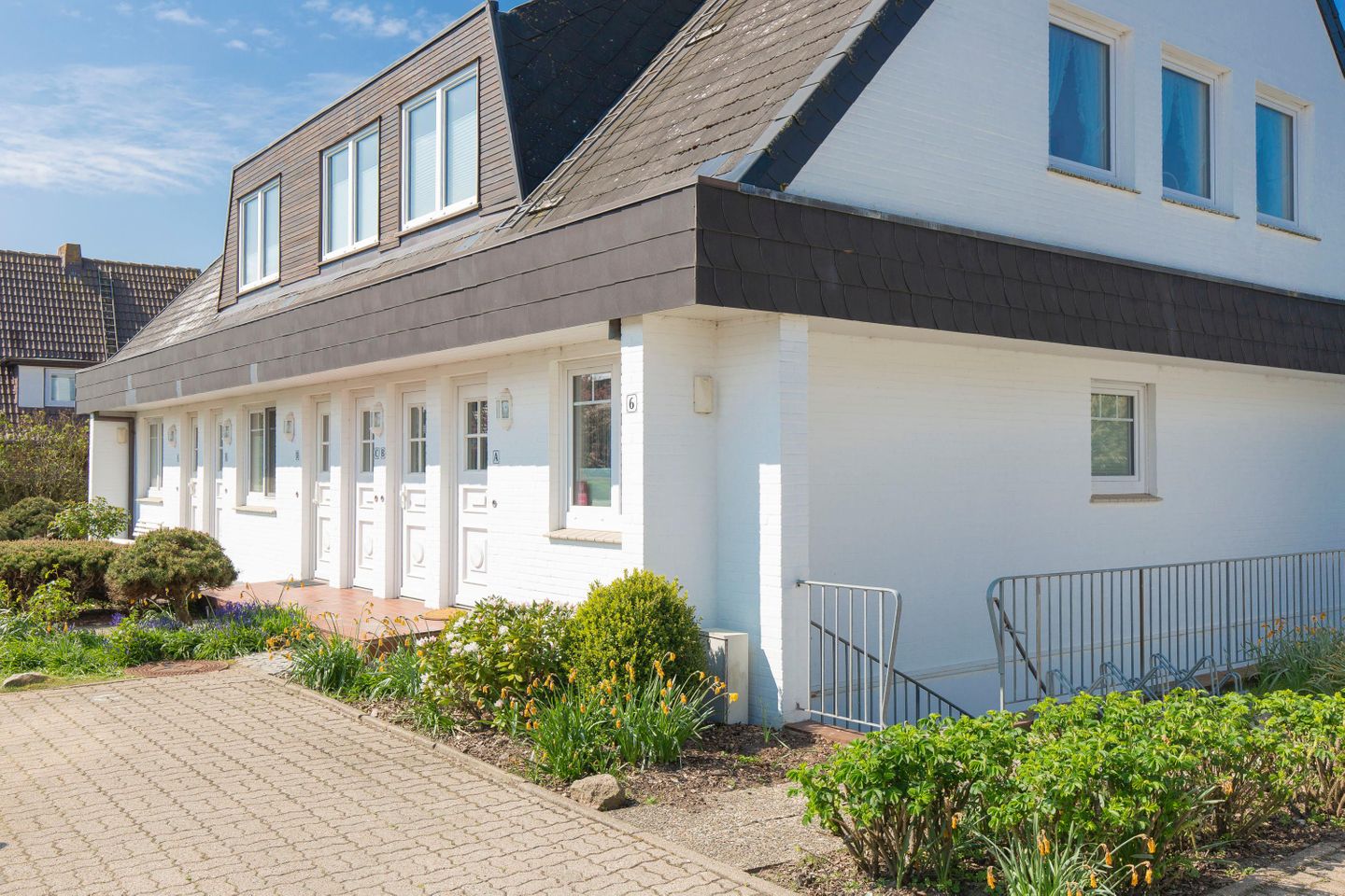 Badebucht App. 6 A Normannenweg 6 A Wenningstedt - Fassade / Eingang