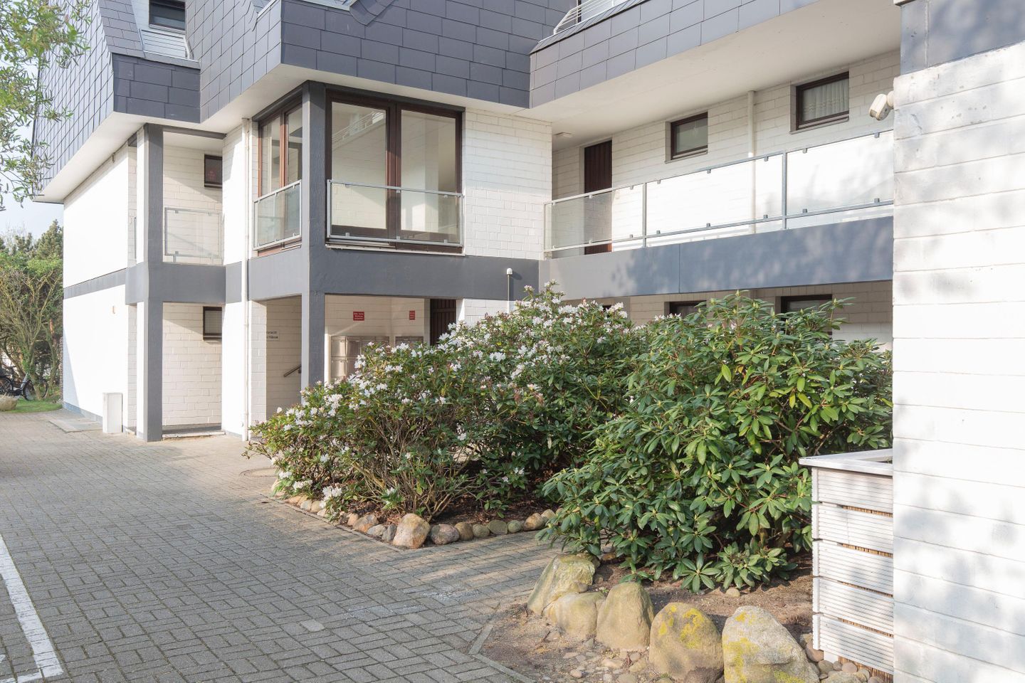 Cosima im Haus Käpt'n Drake App. Nr. 07 Hauptstr. 32 Wenningstedt - Fassade / Eingang