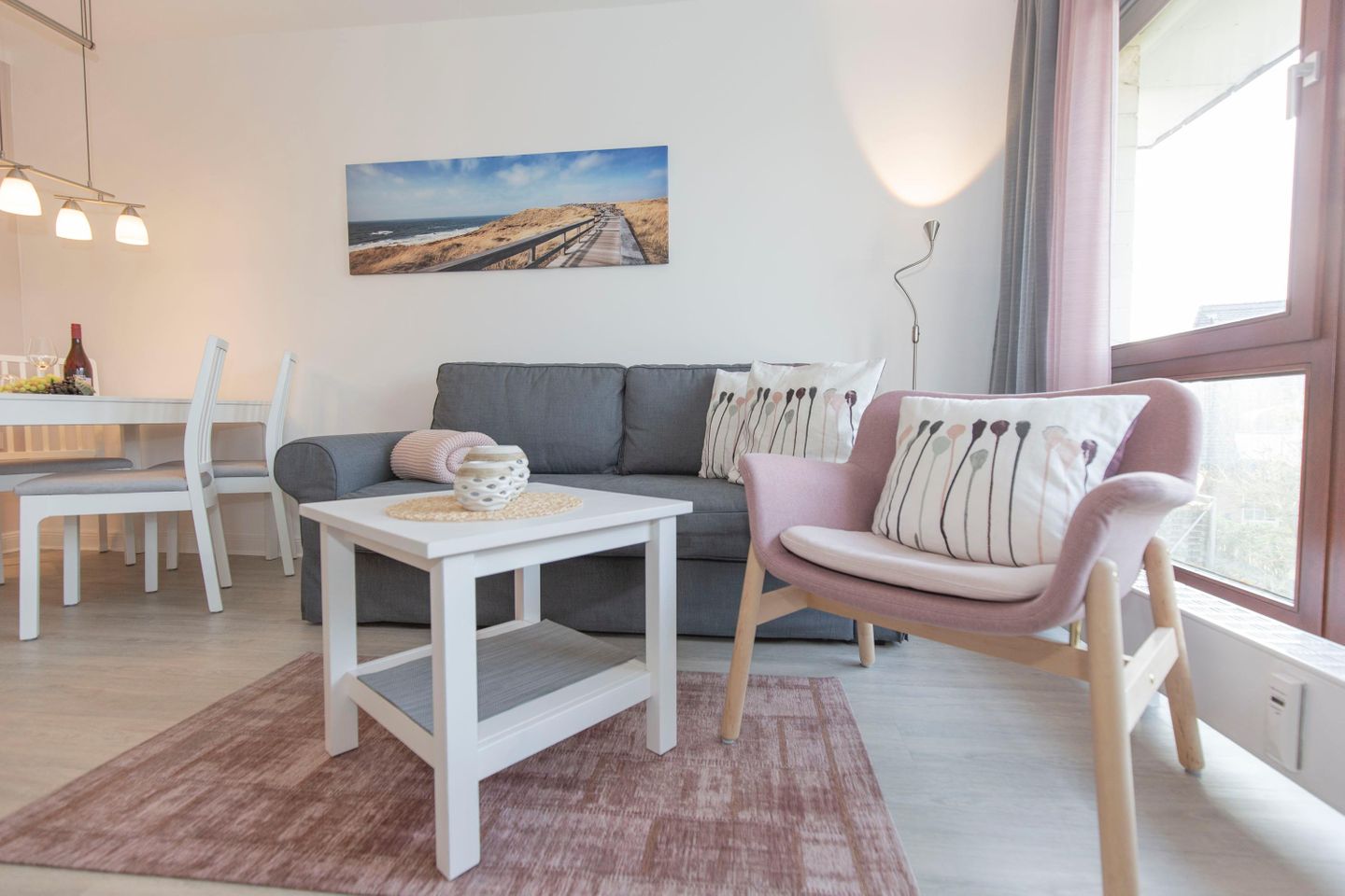 Cosima im Haus Käpt'n Drake App. Nr. 07 Hauptstr. 32 Wenningstedt - Wohnzimmer