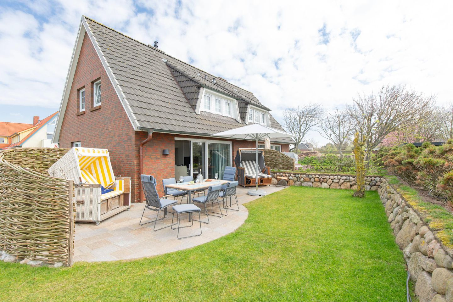  Am Dorfteich G Osetal 2 A Wenningstedt - Terrasse