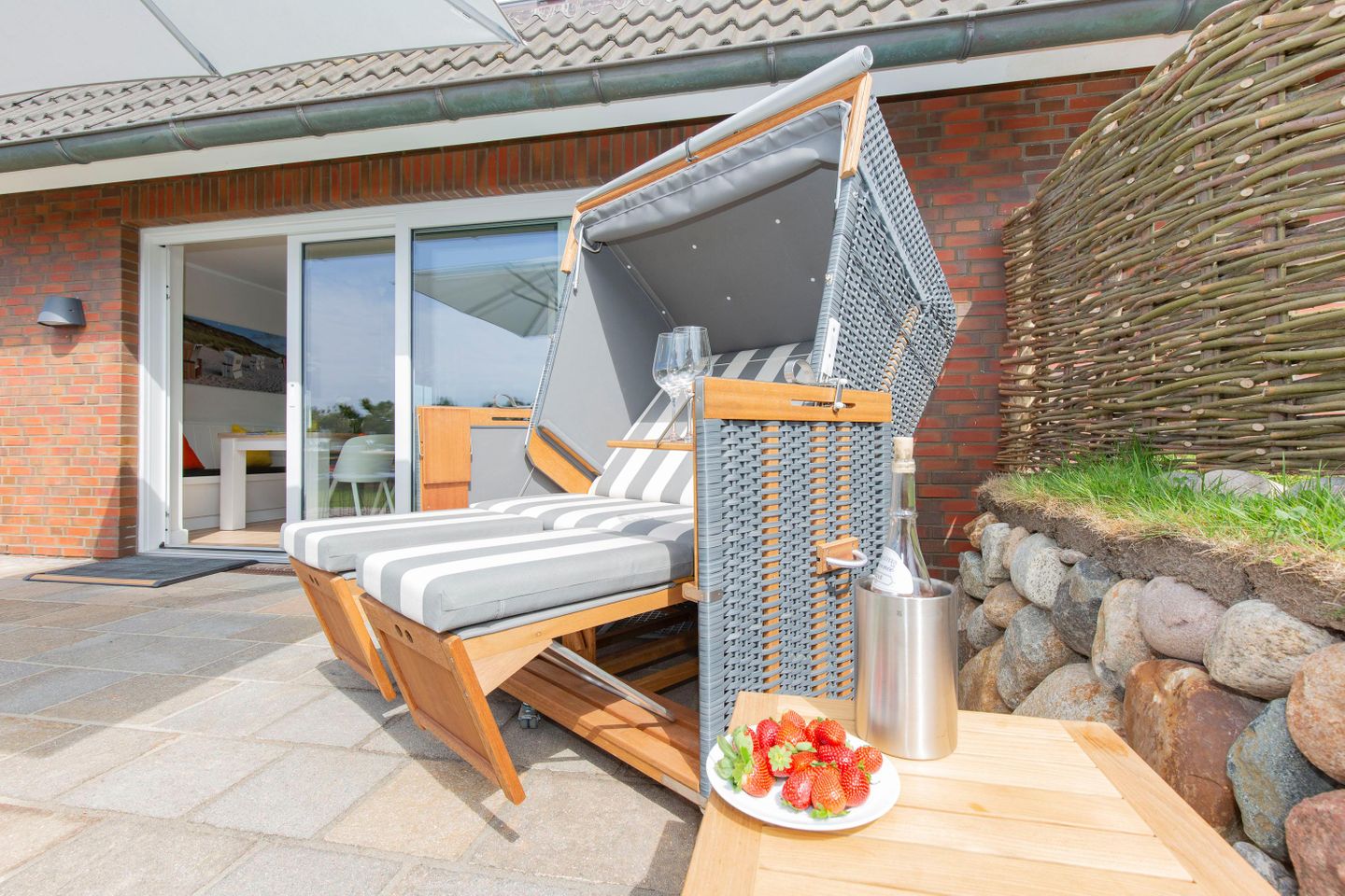  Am Dorfteich G Osetal 2 A Wenningstedt - Terrasse