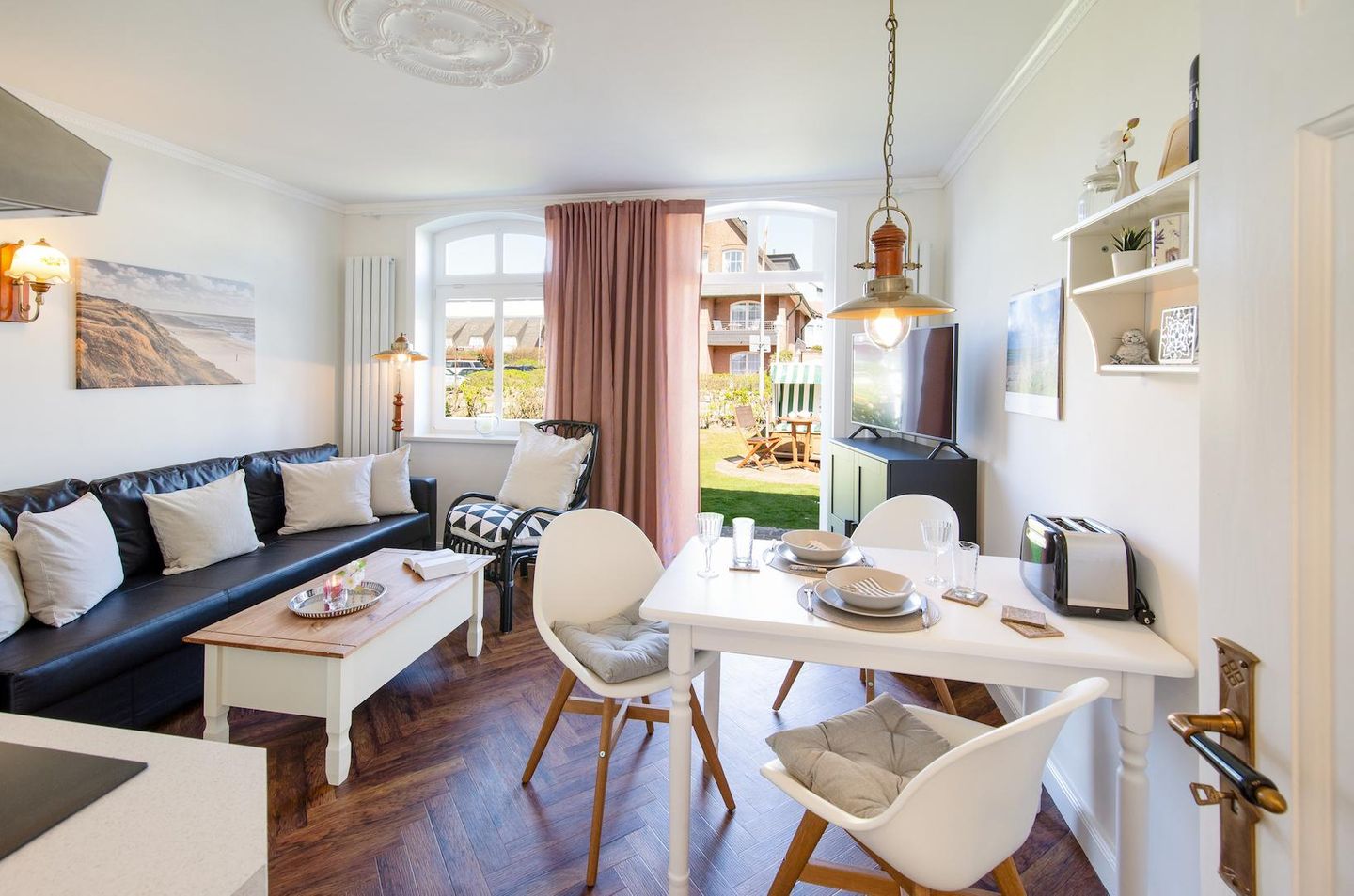  Sölring Hüs No.1 App. 05 Westerstrasse 22 Wenningstedt - Wohnzimmer