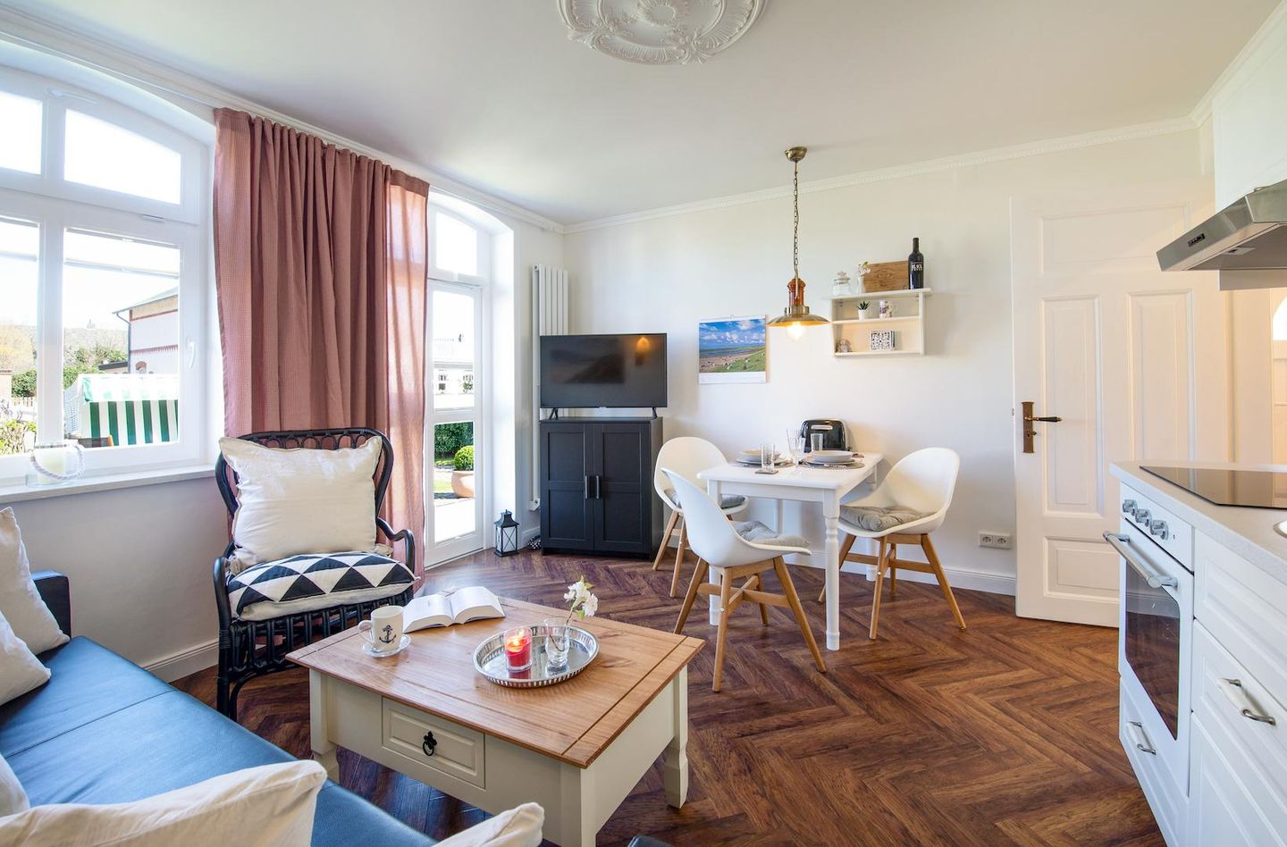  Sölring Hüs No.1 App. 05 Westerstrasse 22 Wenningstedt - Wohnzimmer