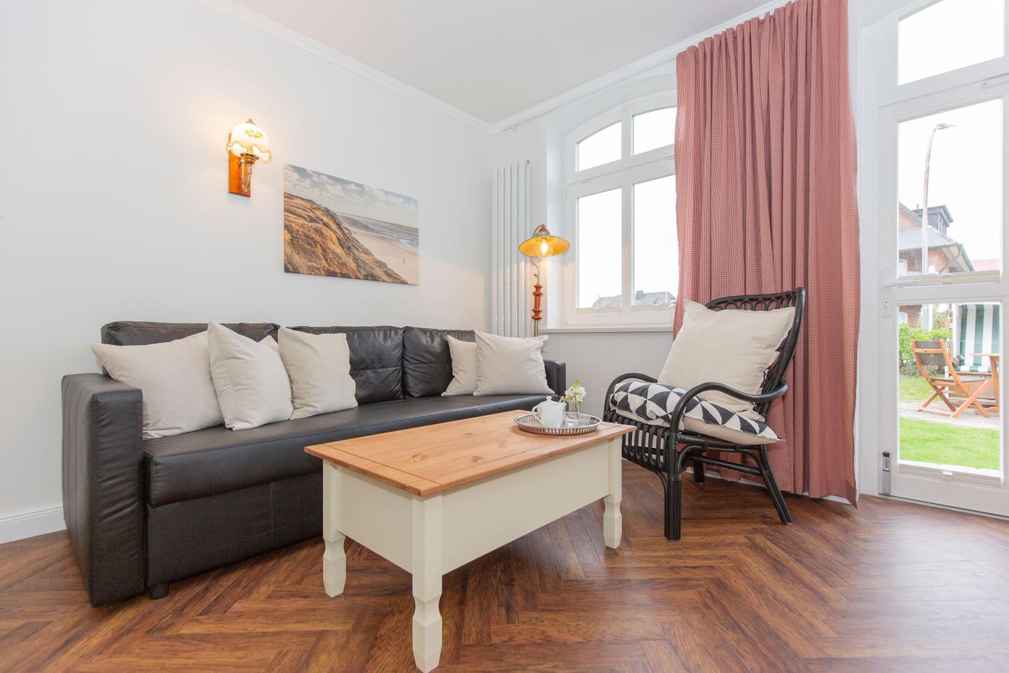  Sölring Hüs No.1 App. 05 Westerstrasse 22 Wenningstedt - Wohnzimmer