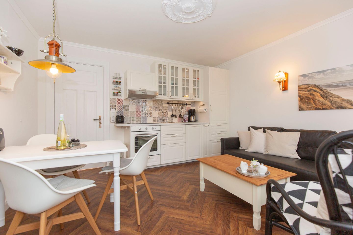  Sölring Hüs No.1 App. 05 Westerstrasse 22 Wenningstedt - Wohnzimmer