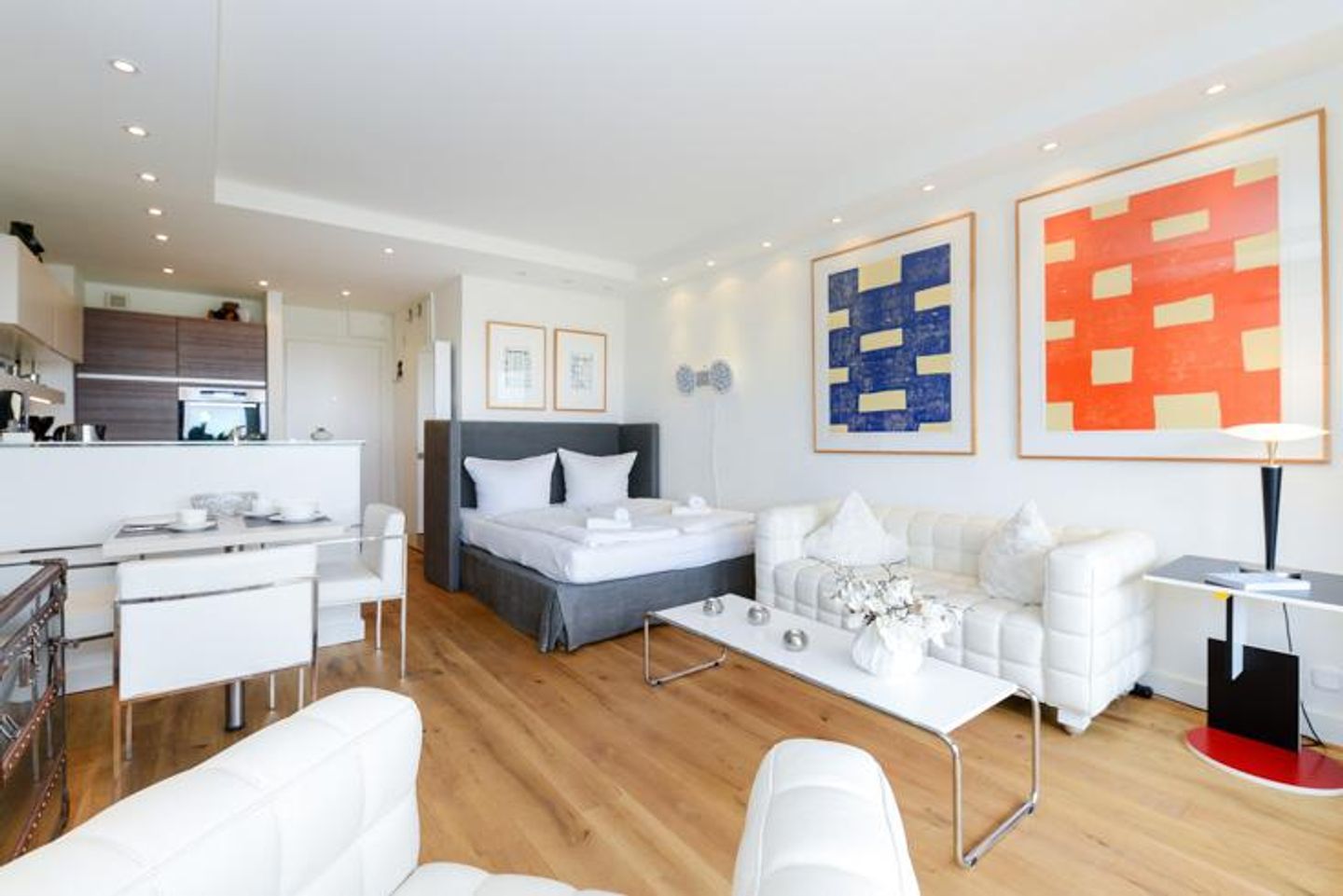 Kampbarg App. 54 Kurhausstrasse 21 Kampen - Wohnzimmer