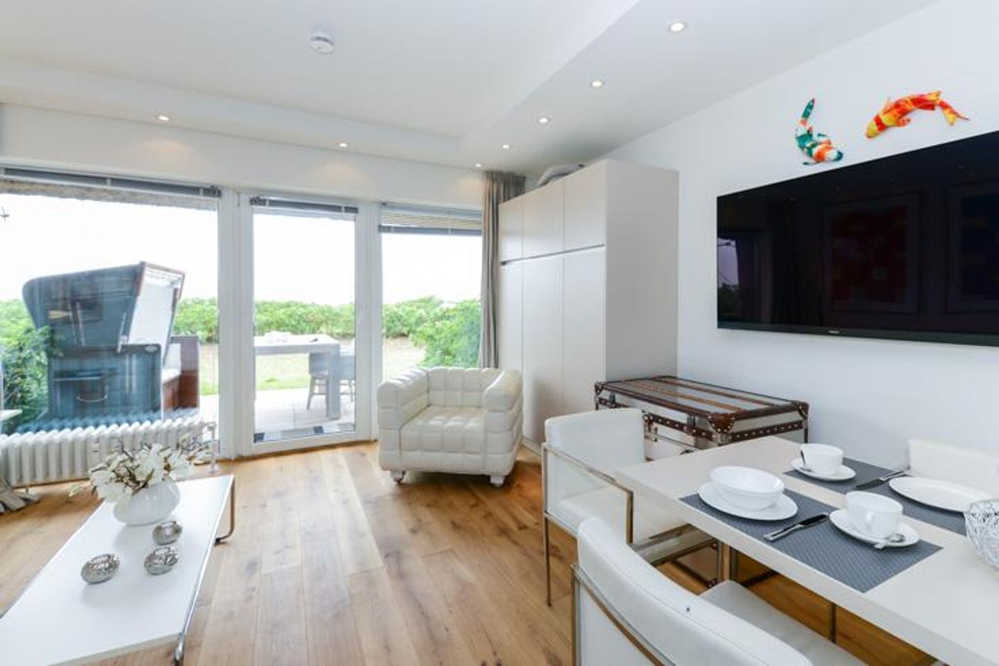 Kampbarg App. 54 Kurhausstrasse 21 Kampen - Wohnzimmer