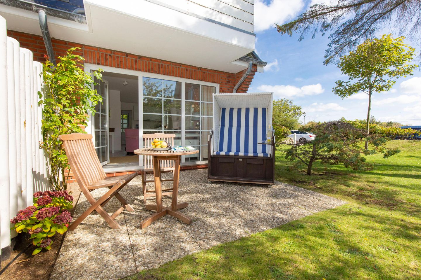 App. Görl 01 Osterweg 20 A Wenningstedt - Terrasse
