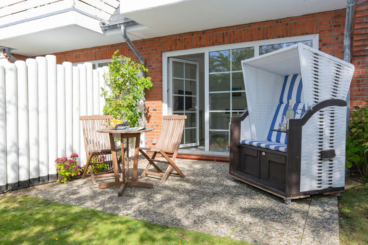 App. Görl 01 Osterweg 20 A Wenningstedt - Terrasse