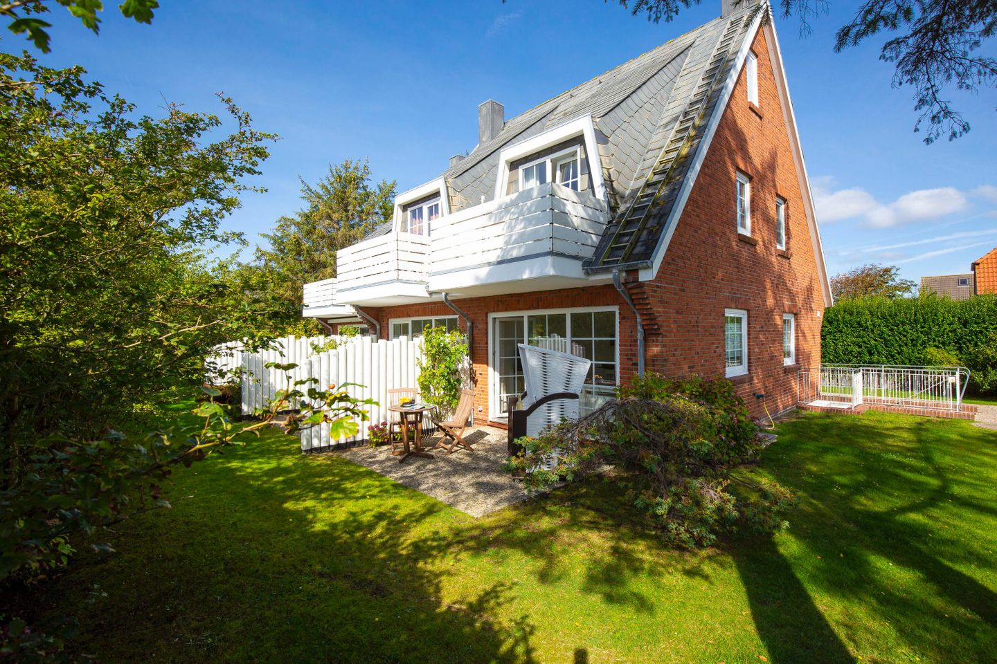 App. Görl  02 Osterweg 20 C Wenningstedt - Terrasse