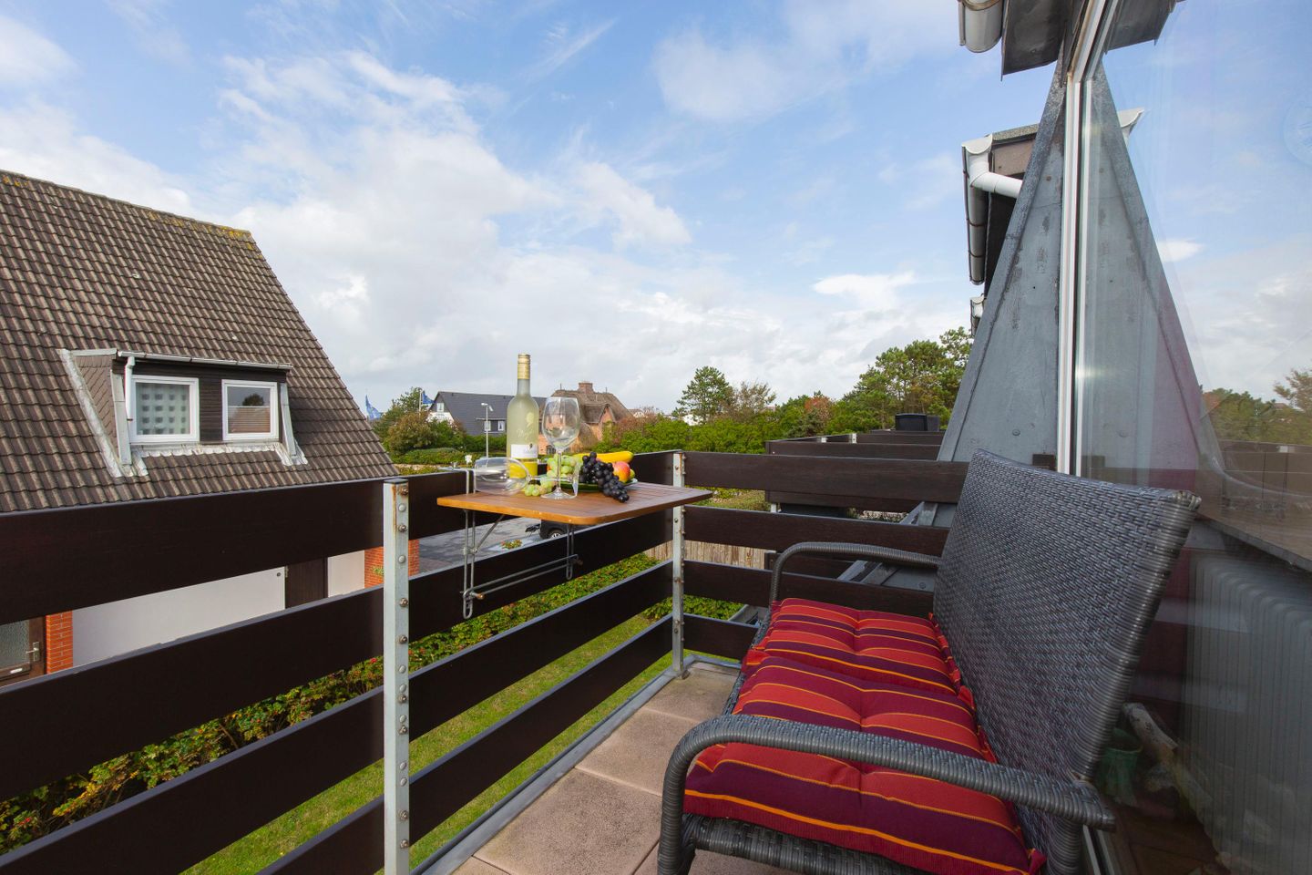  App. Kindler Hochkamp 3 A Wenningstedt - Balkon