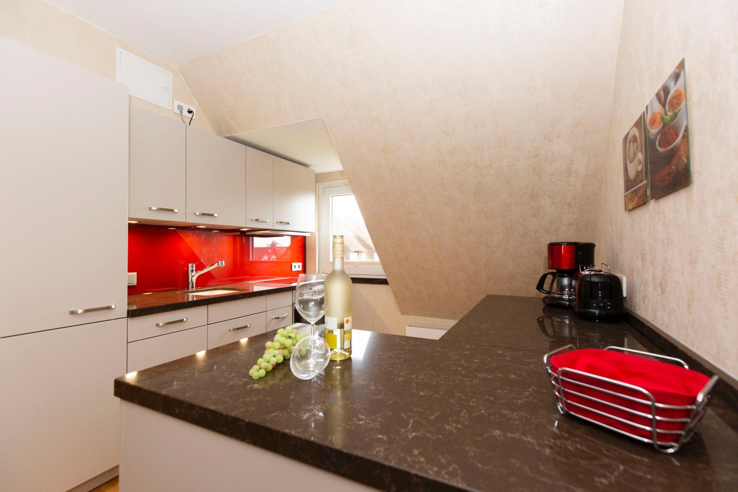  App. Kindler Hochkamp 3 A Wenningstedt - Küche / Küchenzeile