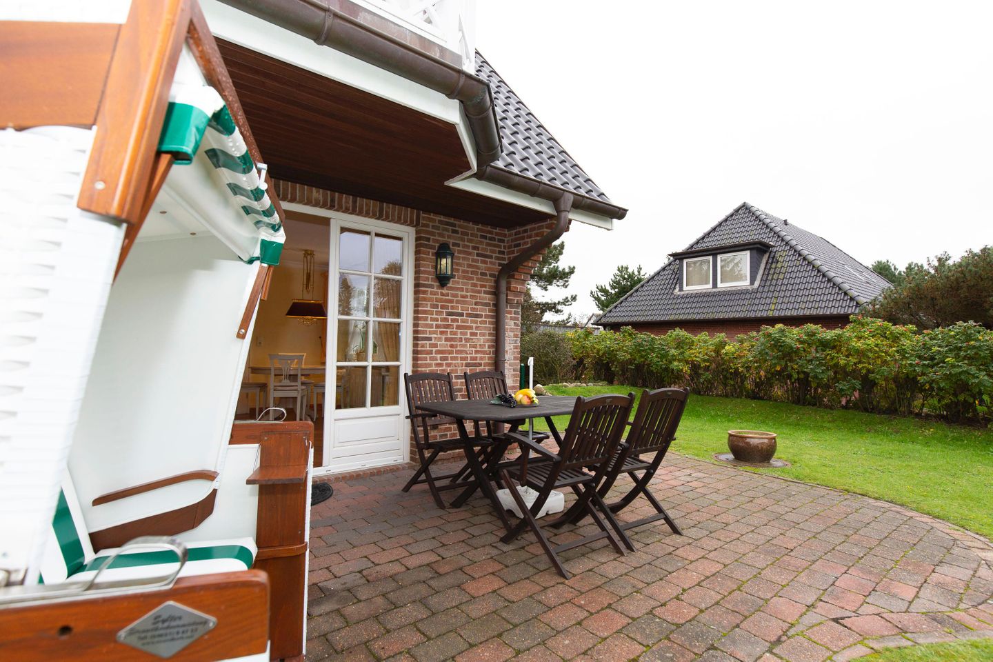  Aufwind im Haus Luna Normannenweg 5 Wenningstedt - Terrasse