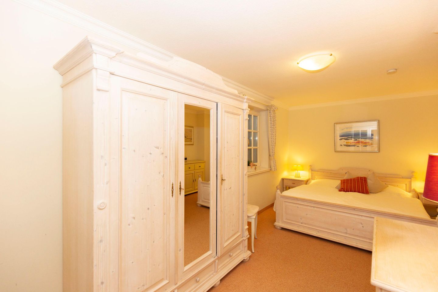  Aufwind im Haus Luna Normannenweg 5 Wenningstedt - Schlafzimmer