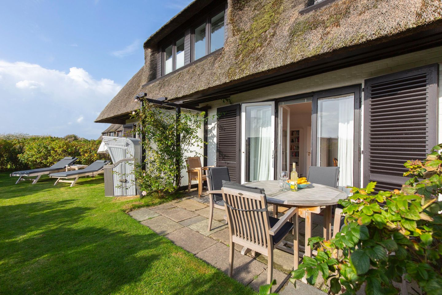 Passat App. 03 Osetal 9 Wenningstedt - Terrasse