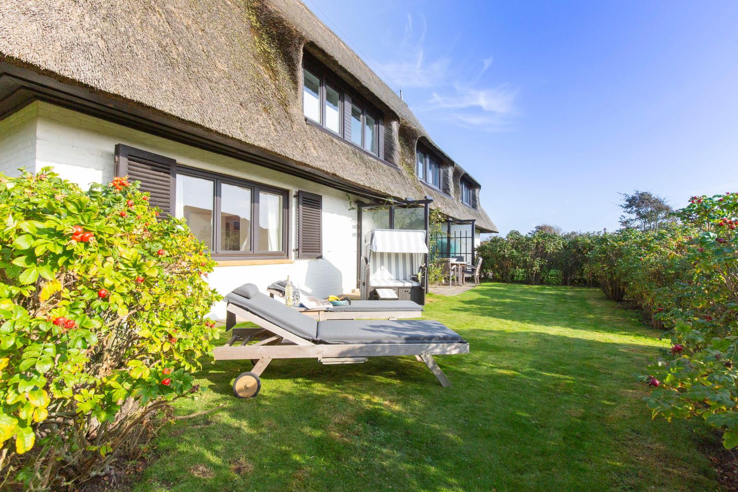 Passat App. 03 Osetal 9 Wenningstedt - Terrasse