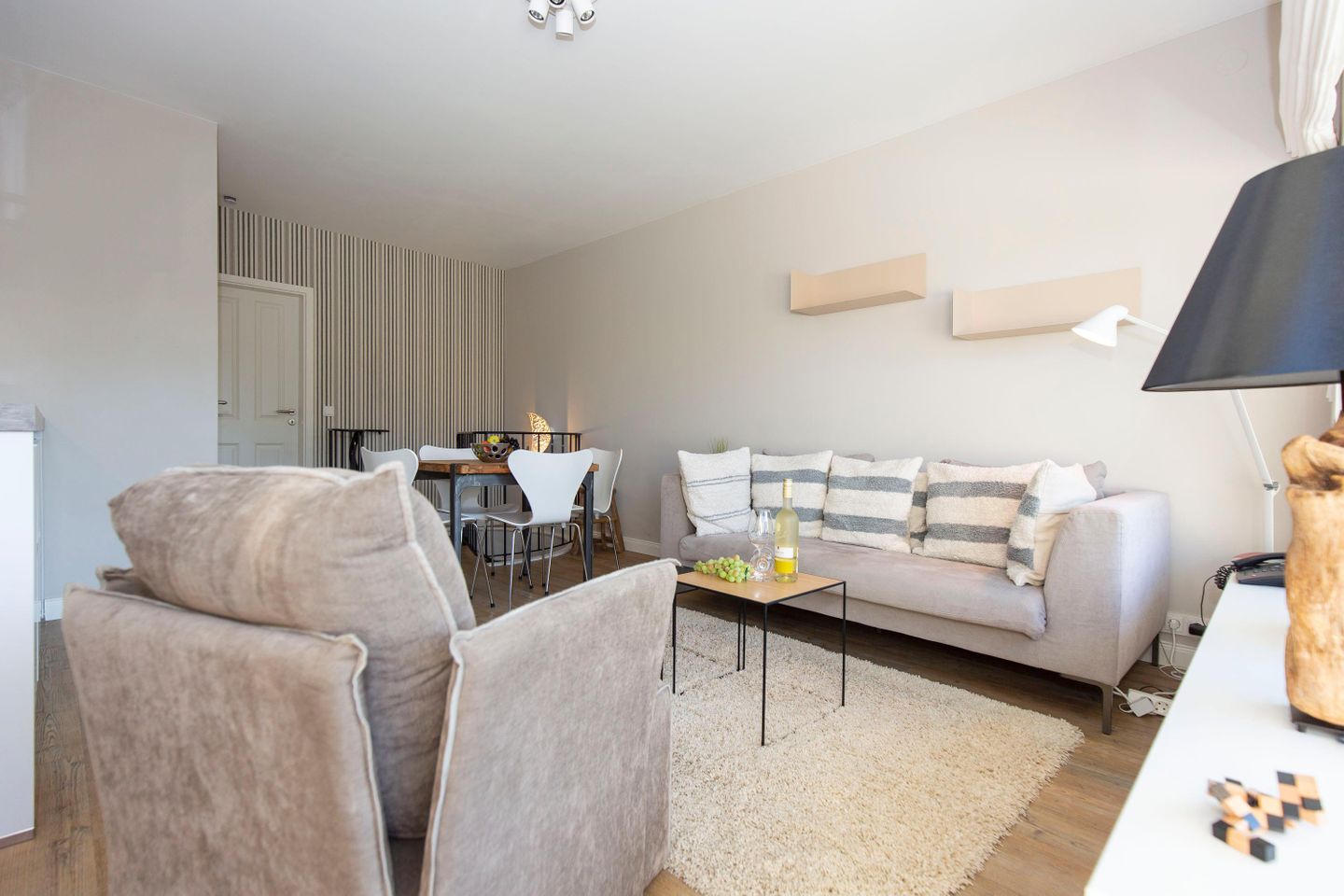 Aalto App. 01 Im Grund 13 Wenningstedt - Wohnzimmer