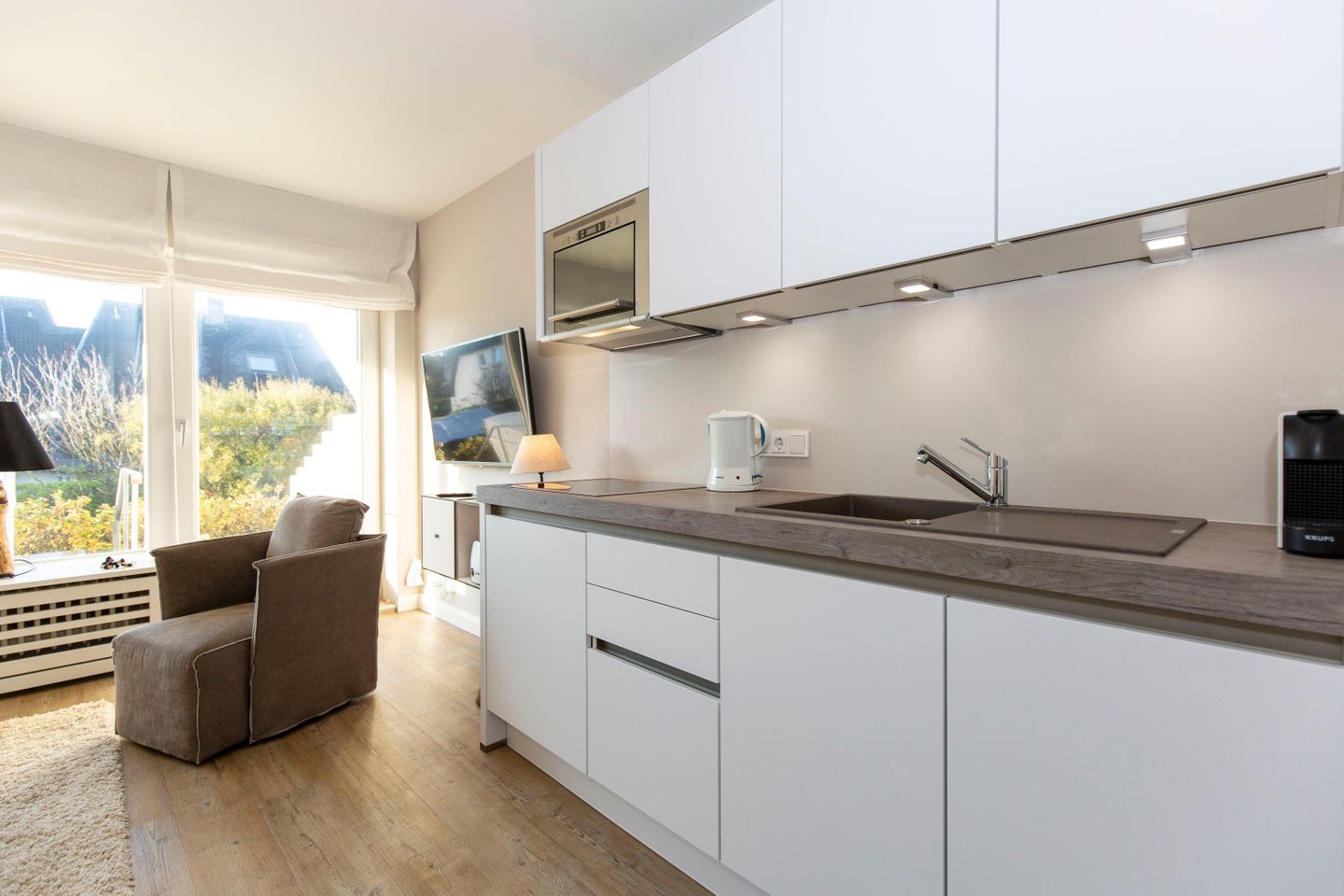 Aalto App. 01 Im Grund 13 Wenningstedt - Küche / Küchenzeile