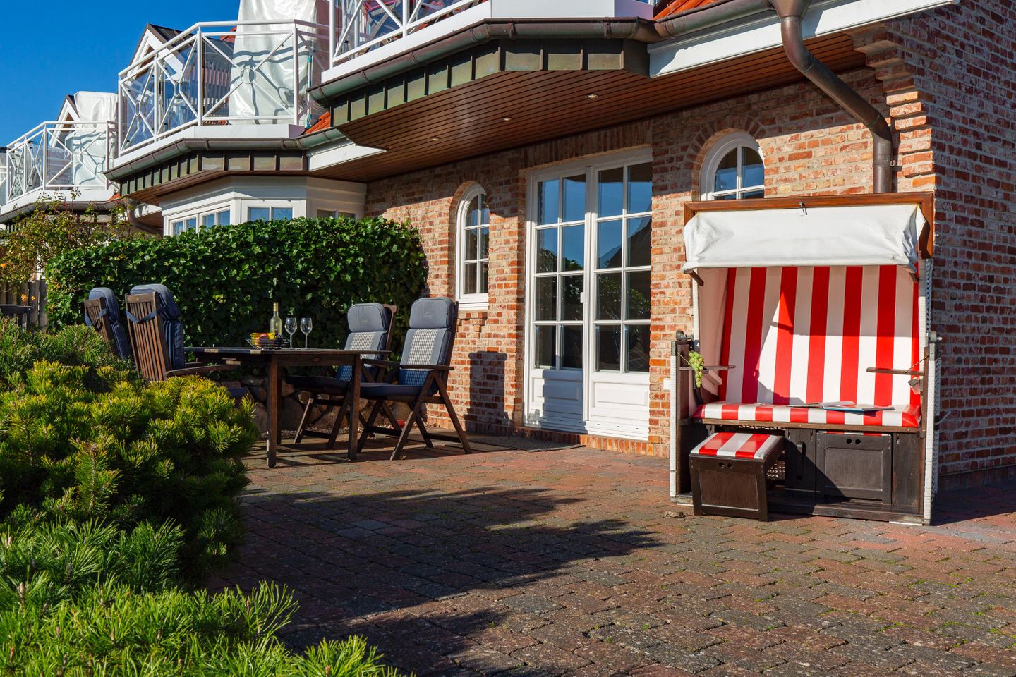  Im Tal 1 App. 08 Wenningstedt - Terrasse