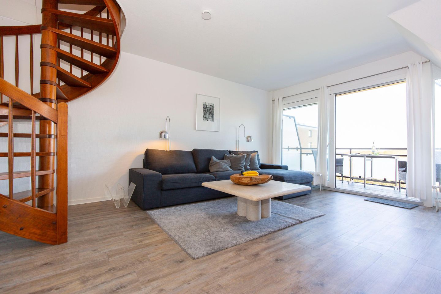  Seedüne OG rechts Seedüne 6 C Wenningstedt - Wohnzimmer