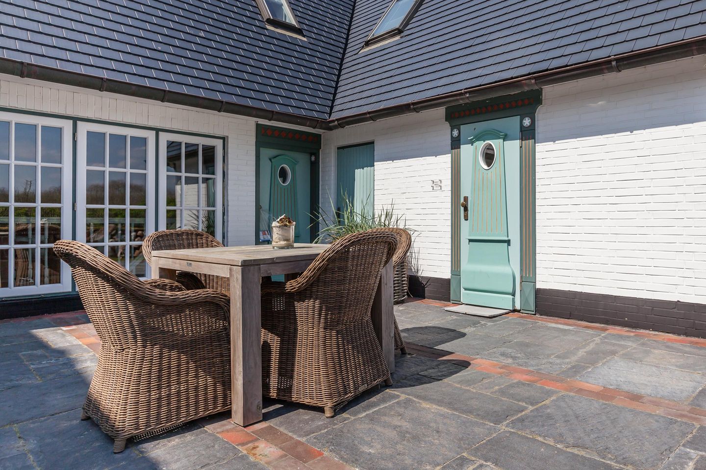 Abaqo Appartements 02 Weidenstieg 5 Wenningstedt - Terrasse