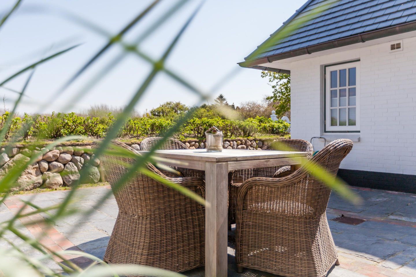 Abaqo Appartements 02 Weidenstieg 5 Wenningstedt - Terrasse