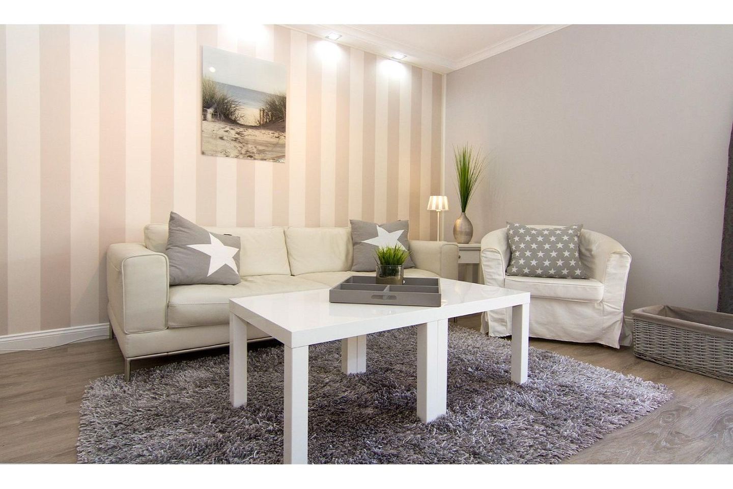  App. "The Ocean" Norderwung 21 Wenningstedt - Wohnzimmer