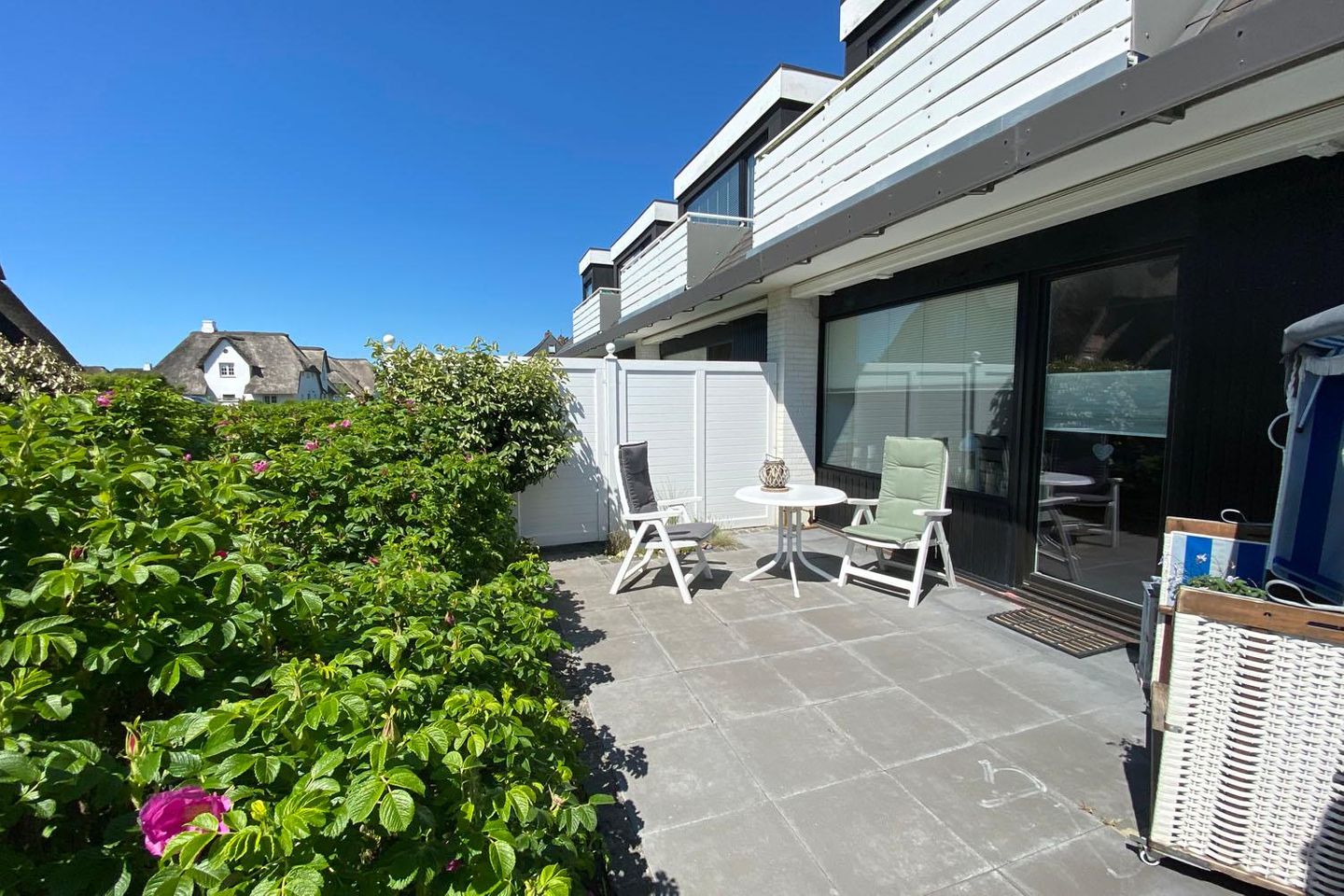 Heidehörn App. 01 Im Grund 1 Wenningstedt - Terrasse