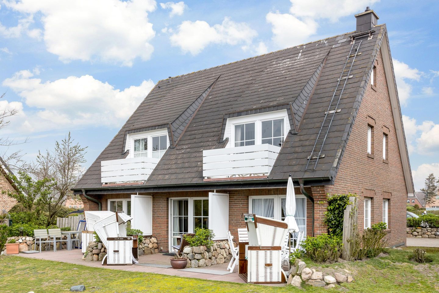  Feriendomizil App. 06 Westerhörn 1 A Wenningstedt - Terrasse