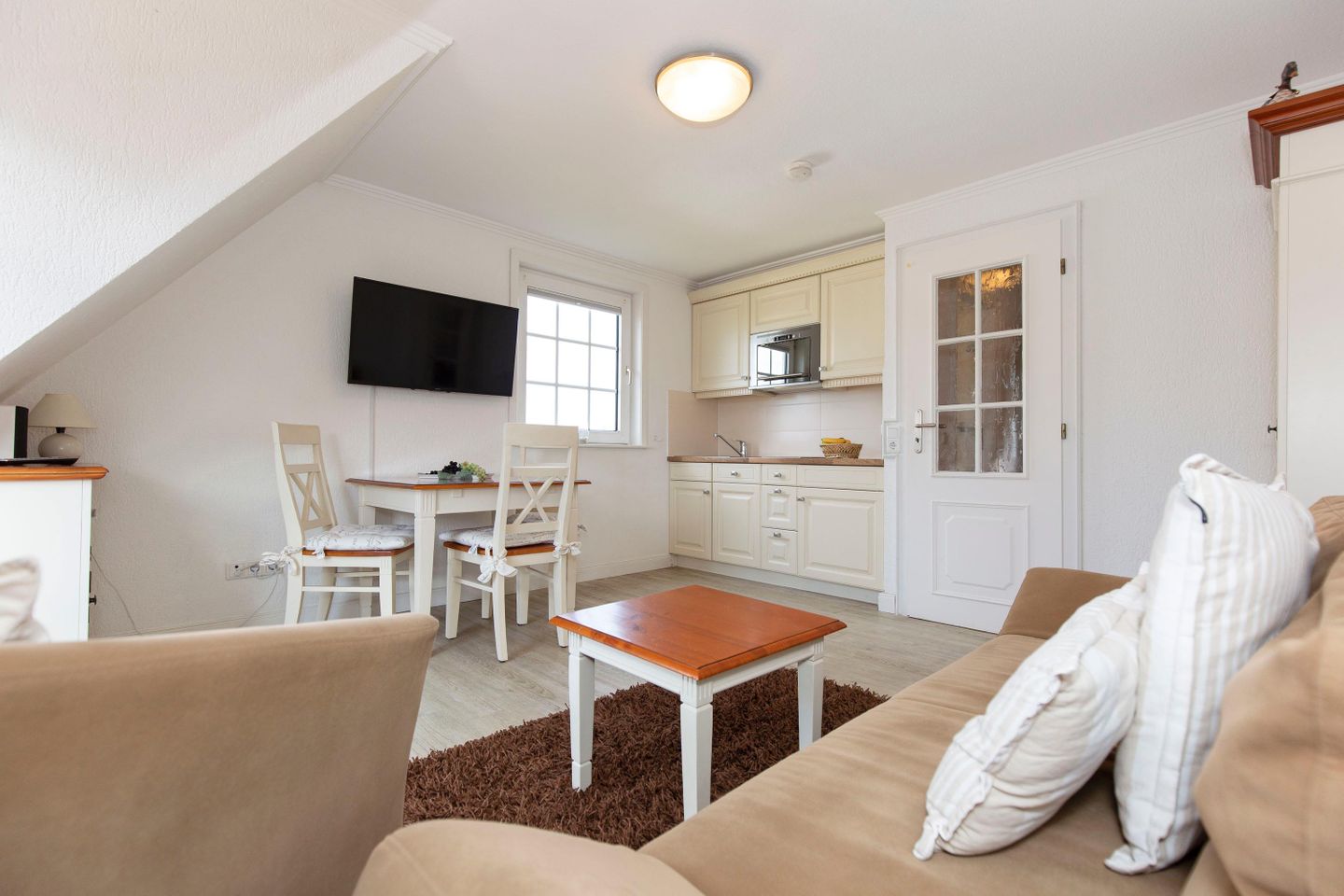 In der Düne App. 05 Dünenstrasse 3 E Wenningstedt - Wohnzimmer